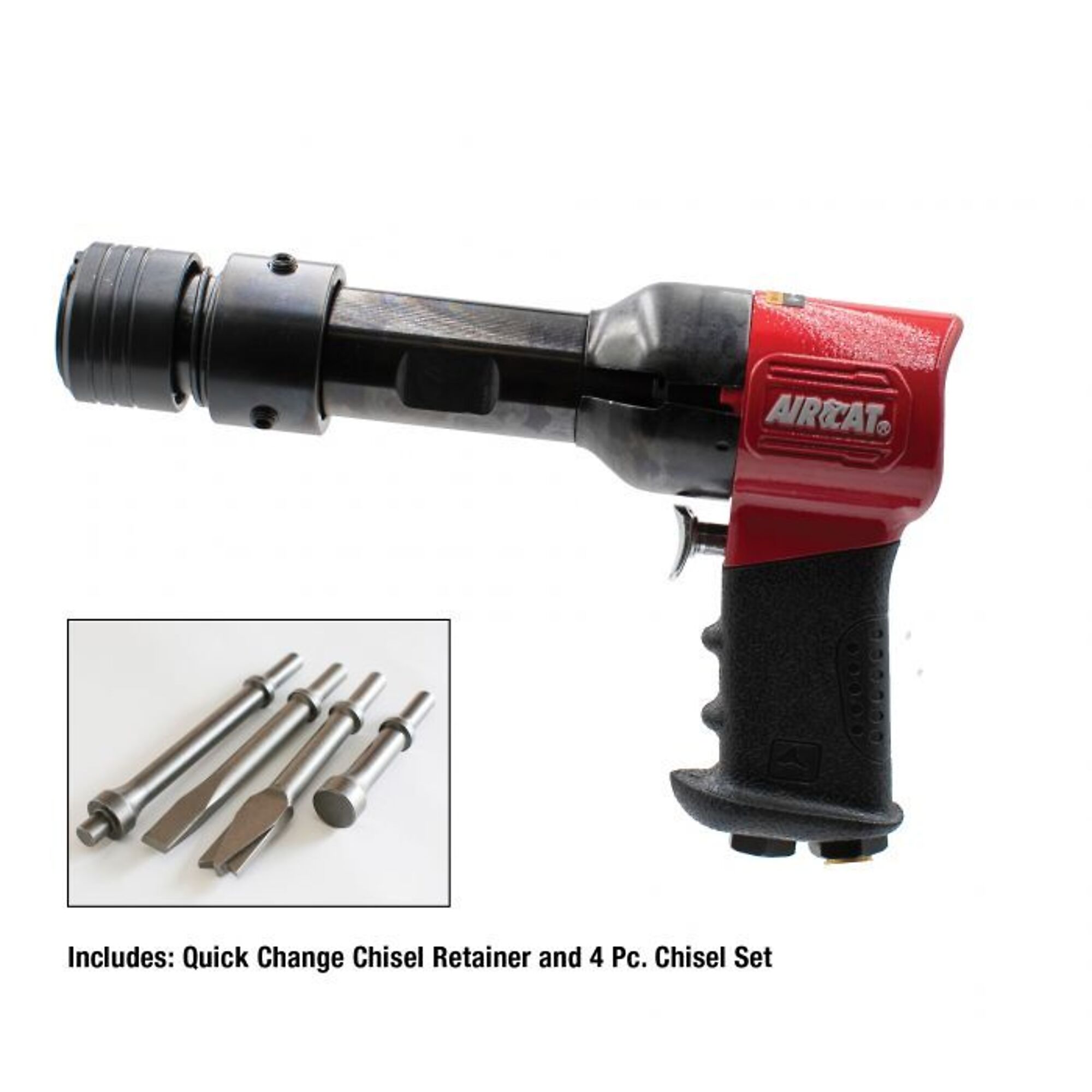 AirCat, Super Duty 0.498in. Shank Air Hammer Kit, Shank Size 0.498 in, Model# 5300-B
